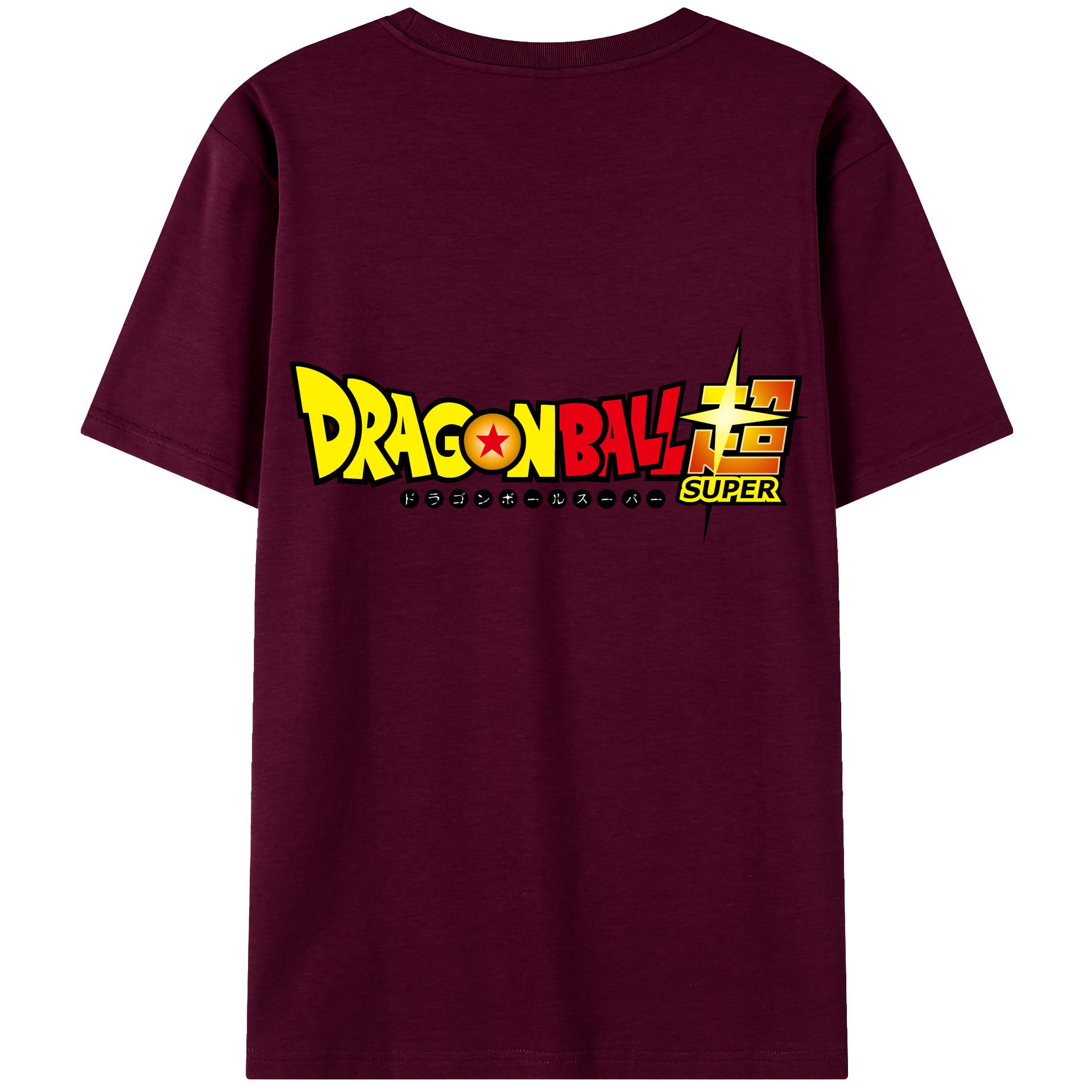 （画像用） ドラゴンボール DRAGON BALL レディース半袖Tシャツ(バックプリント)